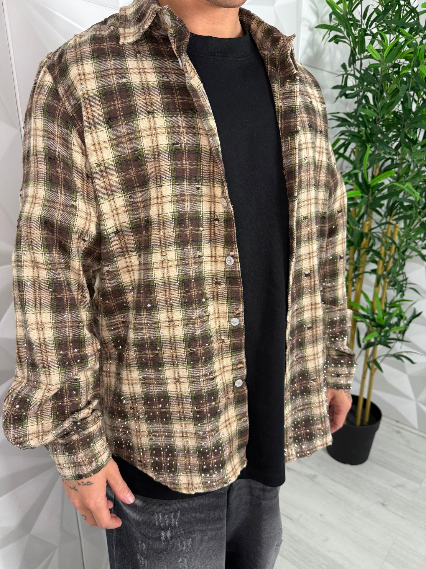 CAMICIA A QUADRI DIAMOND