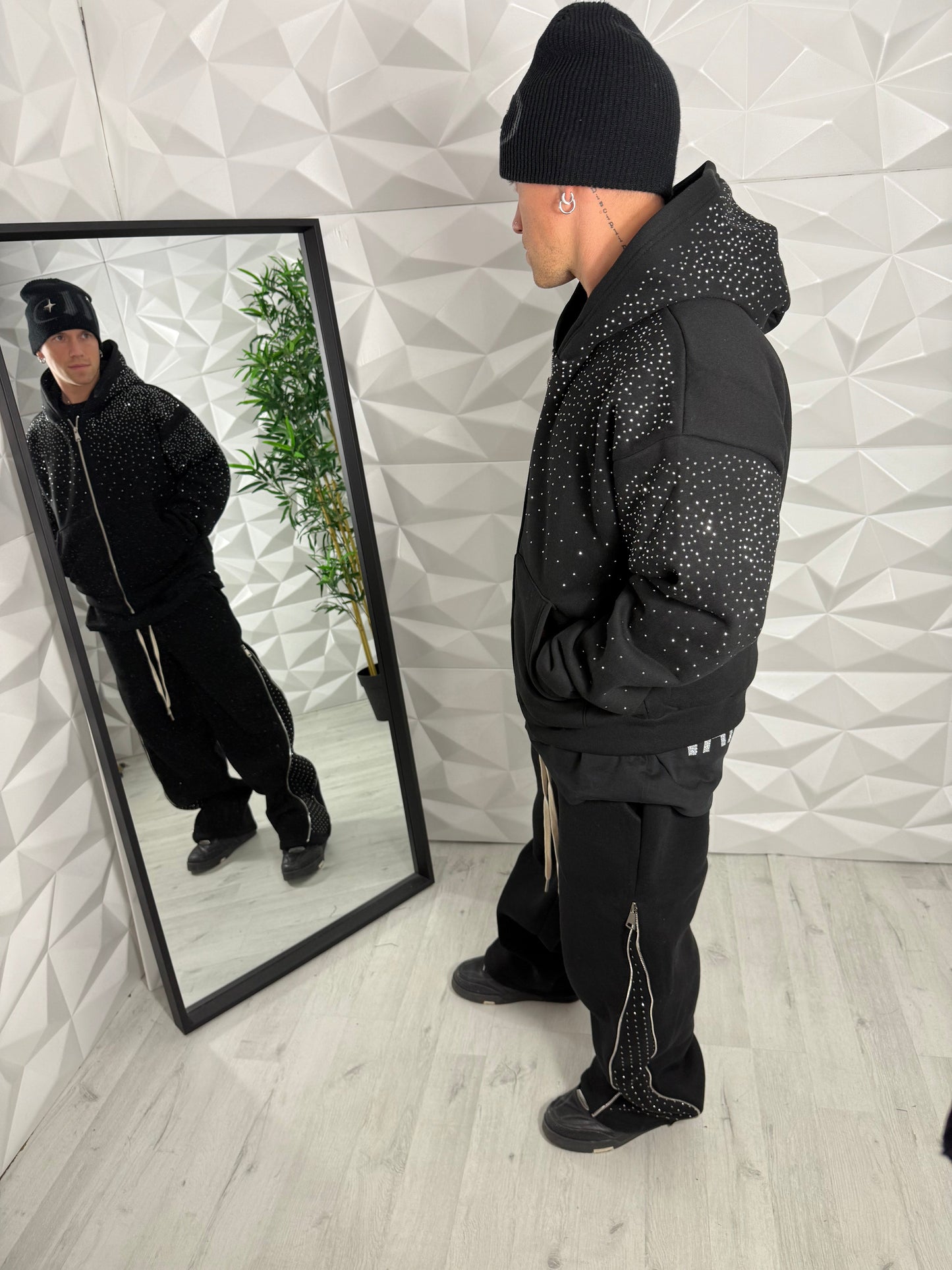 COORDINATO ZIP DIAMOND